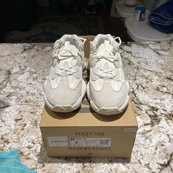 Yeezy 500 bone white shoes